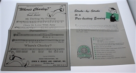 'Honor Caddie' Movie Advertising Packet - Hope, Crosby, Hogan, Snead, Berg and More