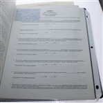 Binder of Assorted Ben Hogan Company Correspondence and Advertising Pieces
