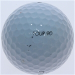Art Wall Signed Masters Logo Golf Ball JSA ALOA