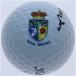 Peter Thomson Signed Royal Birkdale Logo Golf Ball JSA ALOA