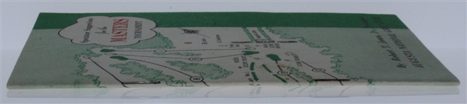 1954 Masters Spectator Guide - Sam Snead Win