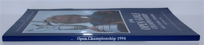 Nick Price Signed 1994 Open Championship at Turnberry Program JSA ALOA