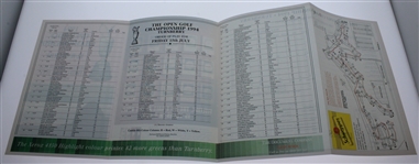 Nick Price Signed 1994 Open Championship at Turnberry Program JSA ALOA
