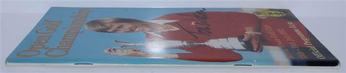 Tom Watson Signed 1982 Open Championship at Royal Troon Program JSA ALOA