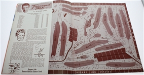 1954 Tournament of Champions Program - Art Wall, Jr Win