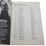 Gary Player Signed 1968 Open Championship Program JSA ALOA