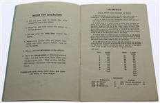 1948 Open Championship at Muirfield Friday Program - Henry Cotton Win