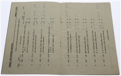1948 Open Championship at Muirfield Friday Program - Henry Cotton Win