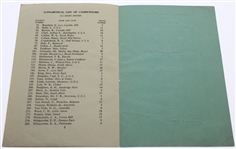 1948 Open Championship at Muirfield Friday Program - Henry Cotton Win