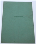 1948 Open Championship at Muirfield Friday Program - Henry Cotton Win