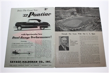 Tommy Bolt Signed 1952 LA Open Tournament at Riviera CC Program JSA ALOA