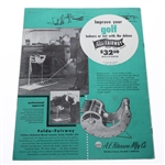 Tommy Bolt Signed 1952 LA Open Tournament at Riviera CC Program JSA ALOA