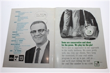 Arnold Palmer Signed 1966 Houston Champions Tournament Program JSA ALOA
