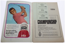 Lee Trevino Signed 1971 Open Championship at Royal Birkdale Program JSA ALOA
