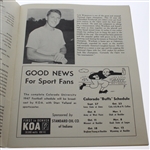 1947 Denver Open at Cherry Hills Program - Lew Worsham Win
