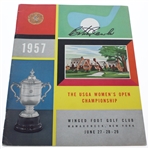 Betsy Rawls Signed 1957 US Womens Open Championship Program JSA ALOA