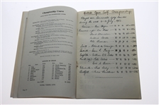 1953 Open Championship at Carnoustie Official Program - Friday - Ben Hogan Winner