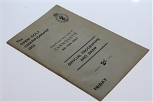 1953 Open Championship at Carnoustie Official Program - Friday - Ben Hogan Winner