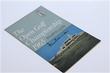 Peter Thomson Signed 1965 Open Championship at Royal Birkdale Program JSA ALOA