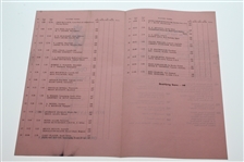 Bob Charles Signed 1963 Open at Royal Lytham Program with Friday Draw Sheet JSA ALOA