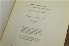 1954 Los Angeles Open at Fox Hills CC Press Guide - Seldom Seen Publication