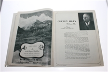 1941 PGA Championship Program Signed by Horton Smith Plus Vic Ghezzi Signed Photo JSA ALOA