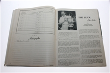 1941 PGA Championship Program Signed by Horton Smith Plus Vic Ghezzi Signed Photo JSA ALOA