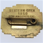 1950 Western Open Program, Contestant & Caddie Badge, WGA Guest Badge, Snead Signed Photo JSA ALOA