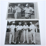 Lot of Two 1946 PGA Championship Ben Hogan Photos