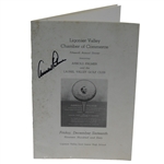 Arnold Palmer Signed 1960 Ligonier Chamber of Commerce Dinner Program JSA ALOA