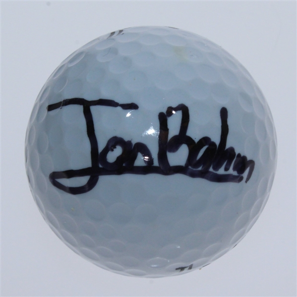 Jon Rahm Signed Bubbas Ball Logo Golf Ball JSA ALOA