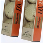 Two Classic Sleeves MacGregor DX Tourney High Compression Golf Balls