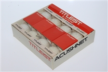 One Dozen Classic Titleist Acushnet Golf Balls in Original Sleeves & Box