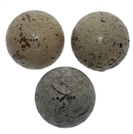 Lot of Three Classic US Tiger Golf Balls