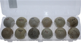 Dozen Assorted Classic Golf Balls