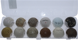 Dozen Assorted Classic Golf Balls