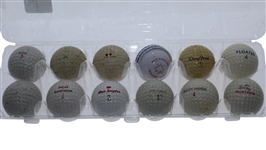 Dozen Assorted Classic Golf Balls
