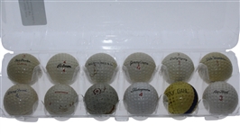 Dozen Assorted Classic Golf Balls