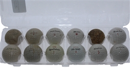 Dozen Assorted Classic Golf Balls