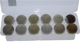Dozen Assorted Classic Golf Balls