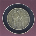 Old Tom Morris & Young Tom Morris Framed Medal with Images & Biographical Sketch