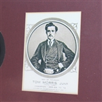 Old Tom Morris & Young Tom Morris Framed Medal with Images & Biographical Sketch