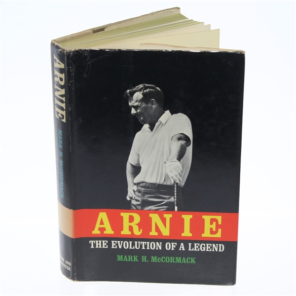 Arnold Palmer & Mark McCormack Signed Arnie: The Evolution of a Legend Book JSA ALOA
