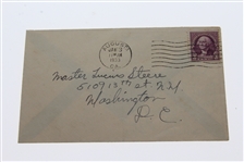 1933 Bobby Jones Course Augusta National GC First Day Cover - Printing Error