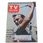 Arnold Palmer Signed January 1963 TV Guide JSA #P36712