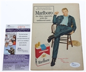 Arnold Palmer Signed January 1963 TV Guide JSA #P36712