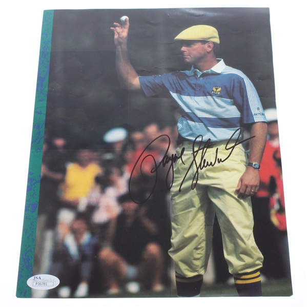 Payne Stewart Signed Magazine Page JSA #P36781