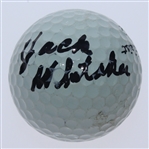 Jack Whitaker Signed Golf Ball JSA ALOA