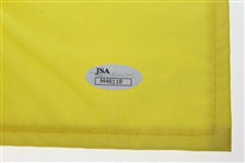 Ray Floyd Signed 2008 Masters Embroidered Flag with '76' Notation JSA #M48118