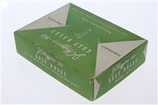 JC Higgins-50 Resilient Rubber Center Dozen Golf Balls - Box Only - Roth Collection